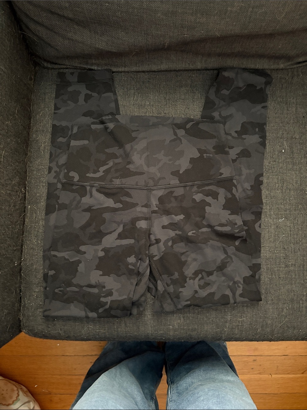 lululemon athletica Black Camo Leggings